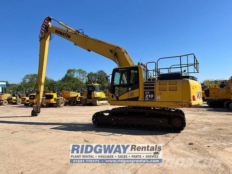 Komatsu PC 210 LC Экскаваторы с большим вылетом