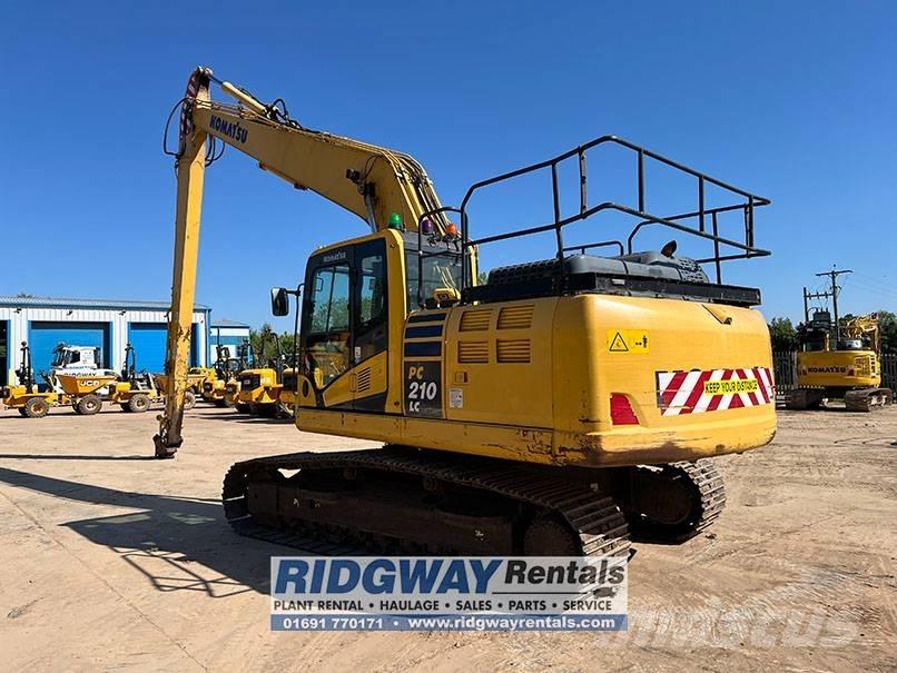 Komatsu PC 210 LC Экскаваторы с большим вылетом