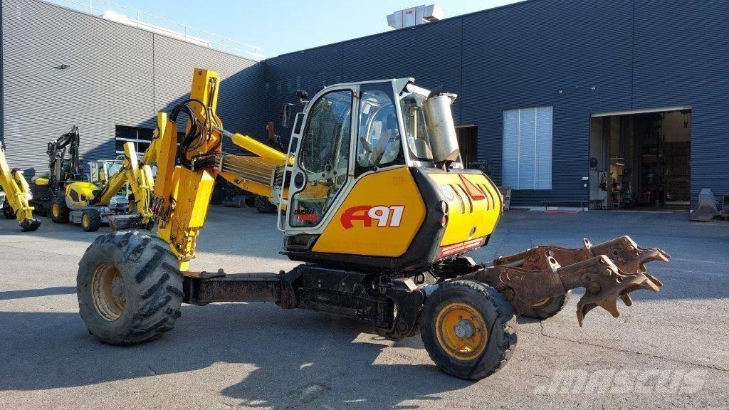 Menzi Muck A91 Mobil Колёсные экскаваторы
