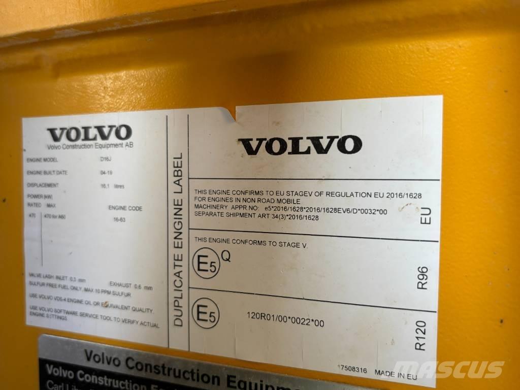Volvo A 60 H Шарнирно-сочленённые самосвалы