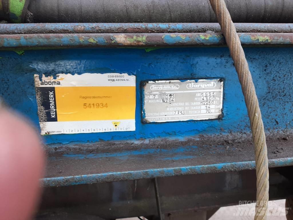 Baryval beton mixer Бетоносмесители