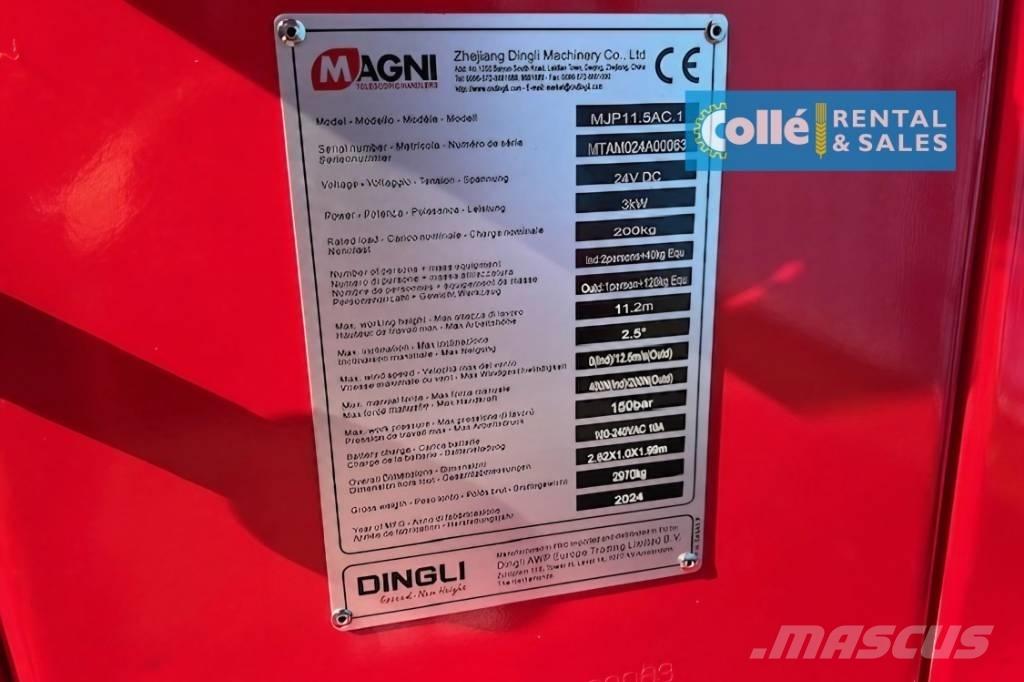 Magni MJP 11.5 | 2024 Коленчатые подъемники