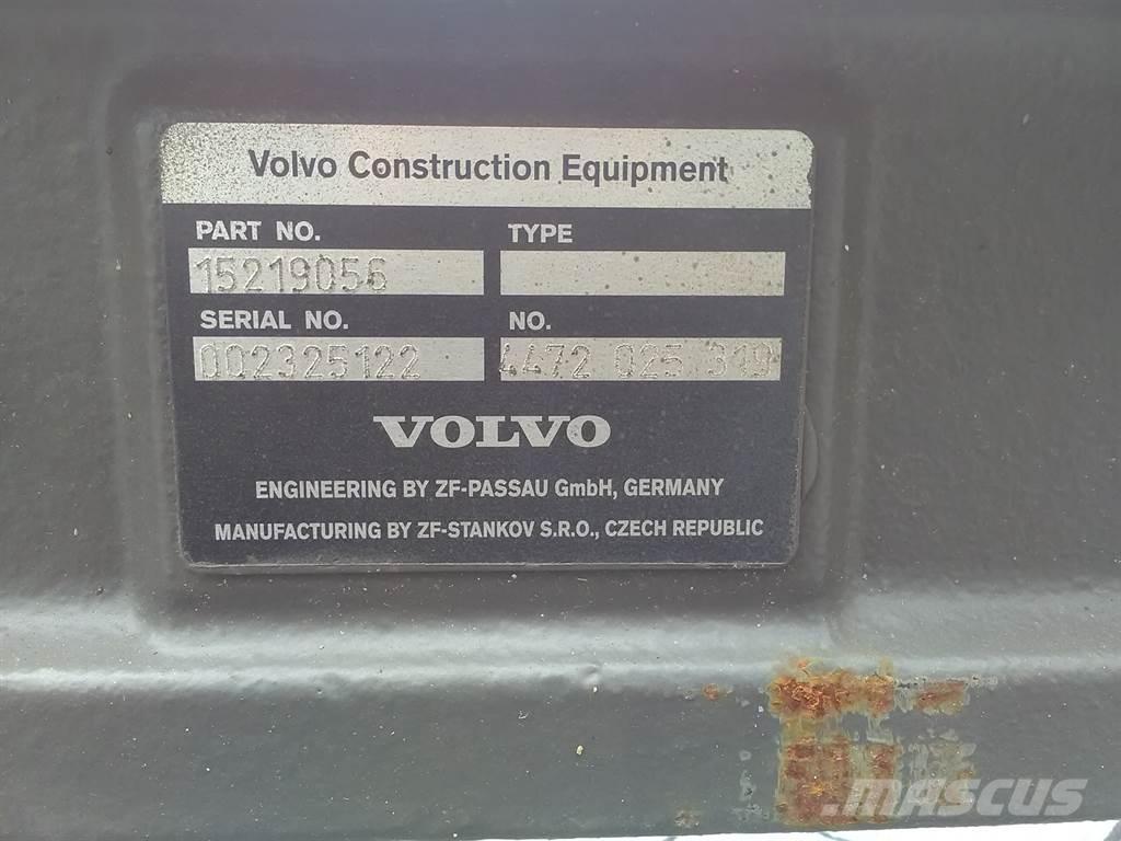 Volvo MT-L3025II Оси