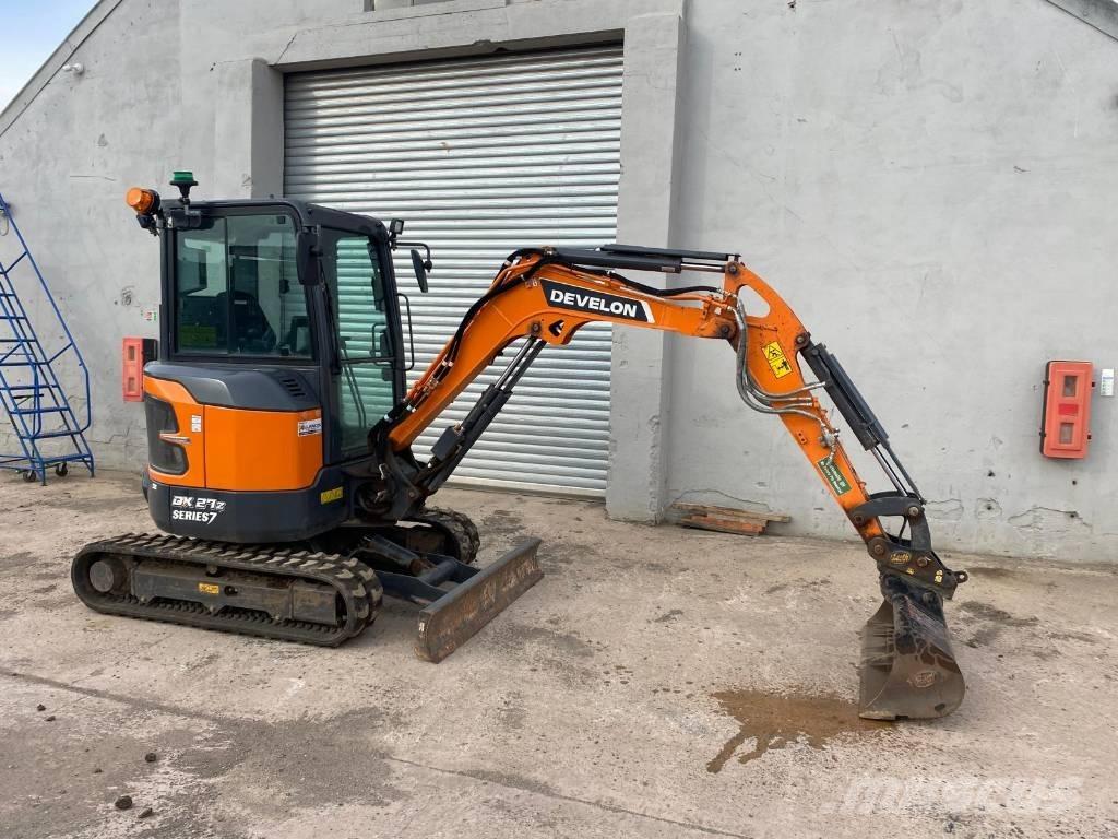 Develon DX 27 Z-7 Мини-экскаваторы