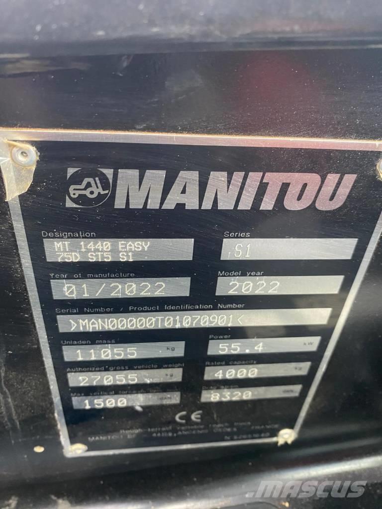 Manitou MT 1440 Телескопические погрузчики