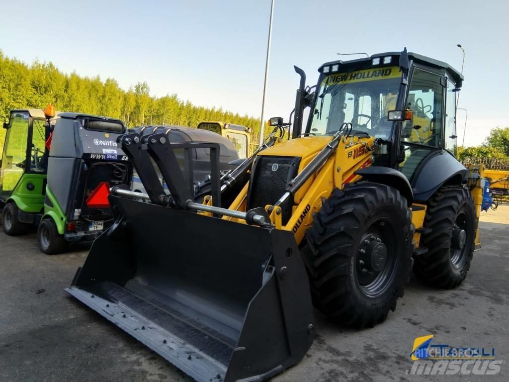 New Holland B 115 D Экскаваторы-погрузчики