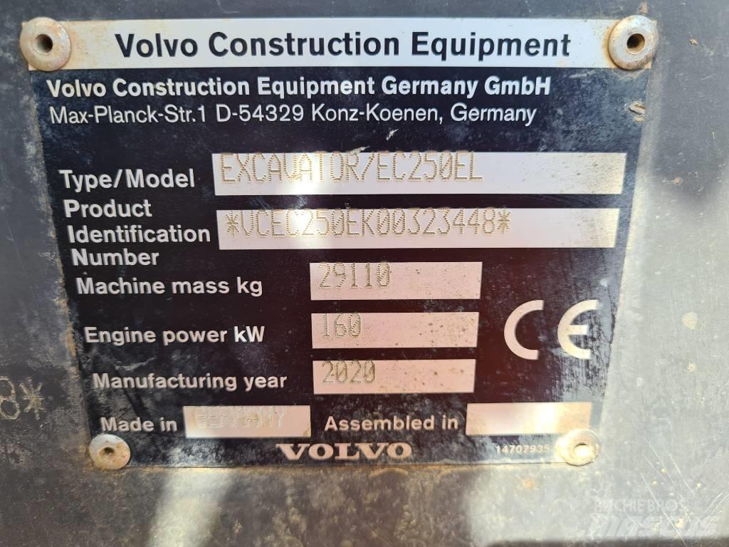 Volvo EC250 E L Гусеничные экскаваторы