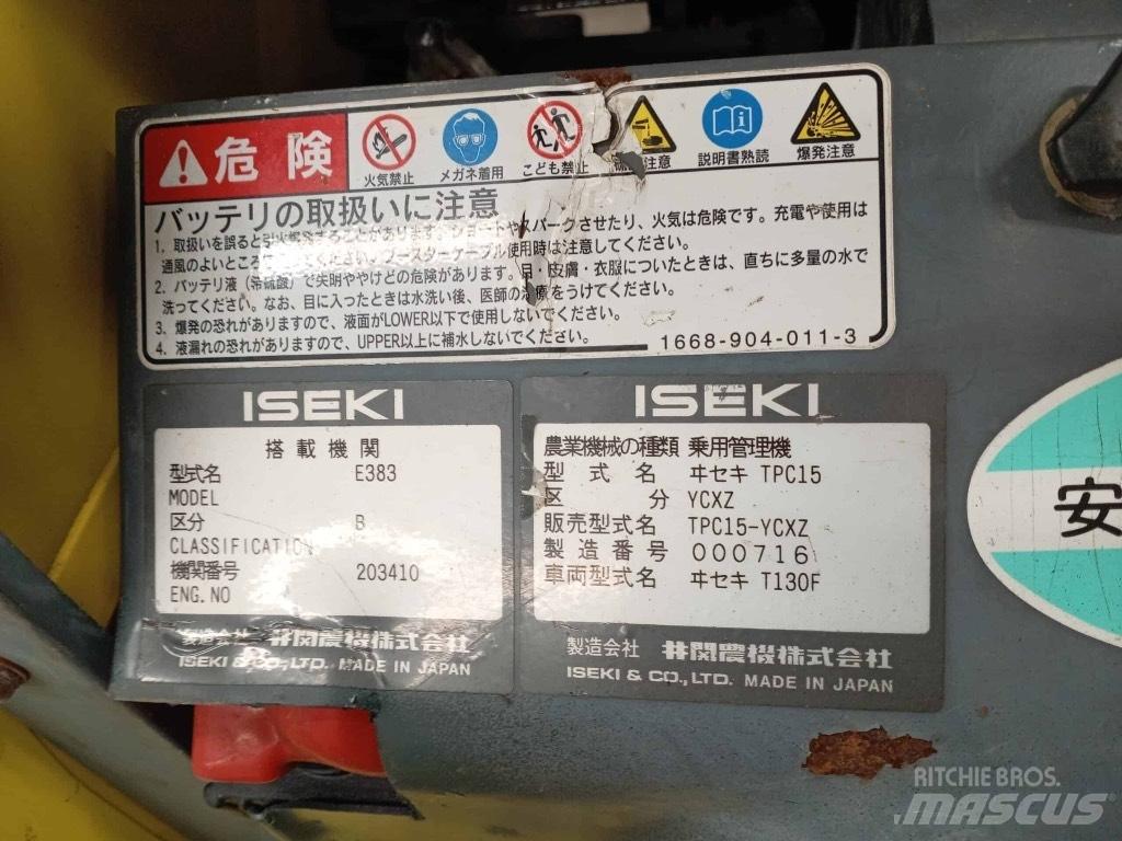 Iseki TPC 15 Трактора
