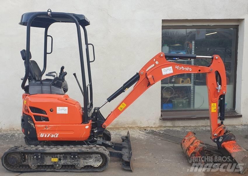 Kubota U 17-3 Мини-экскаваторы