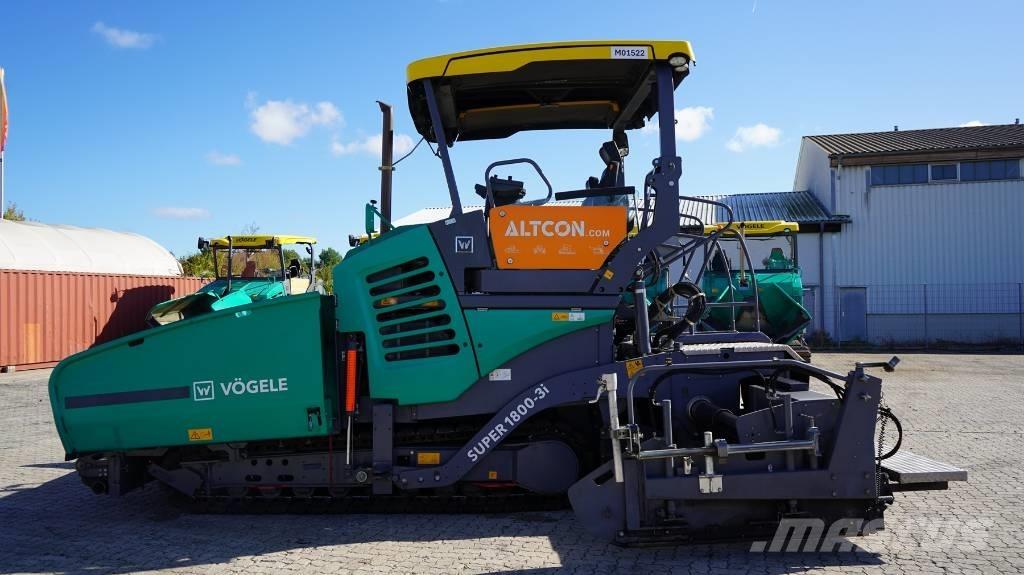 Vögele SUPER 1800-3I Асфальтоукладчики