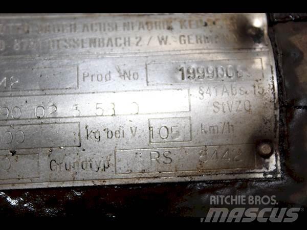 SAF RSM 8442 Оси