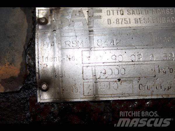 SAF RSM 8442 Оси