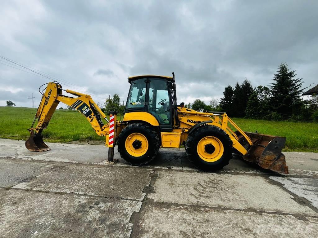 Komatsu WB 93 S-5 Экскаваторы-погрузчики