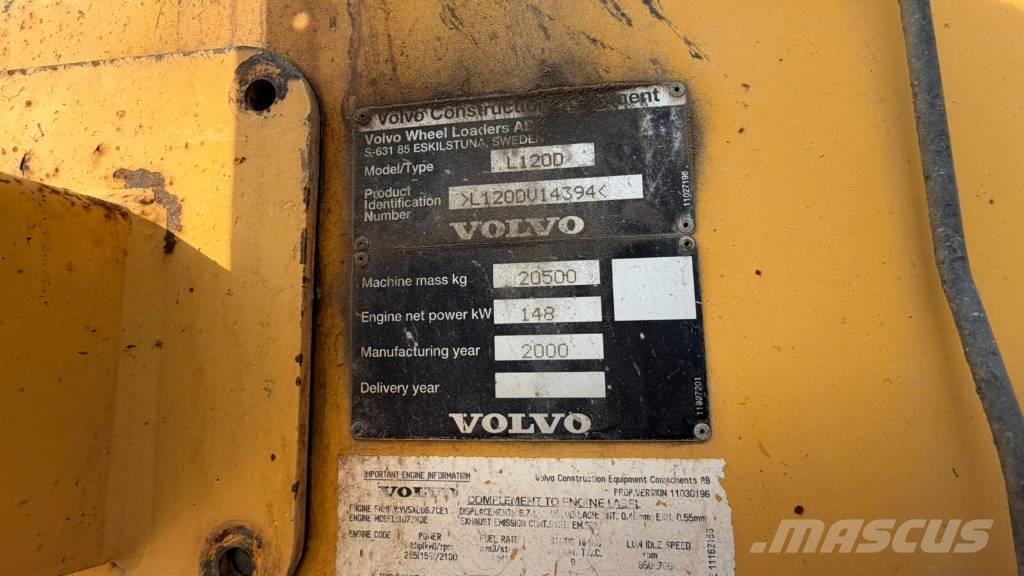 Volvo L 120 D Фронтальные погрузчики