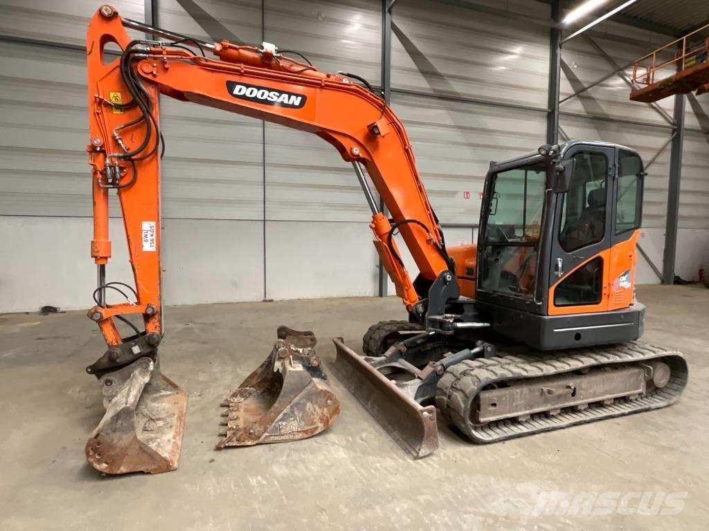 Doosan DX 85 R-3 Малые экскаваторы 7т-12т