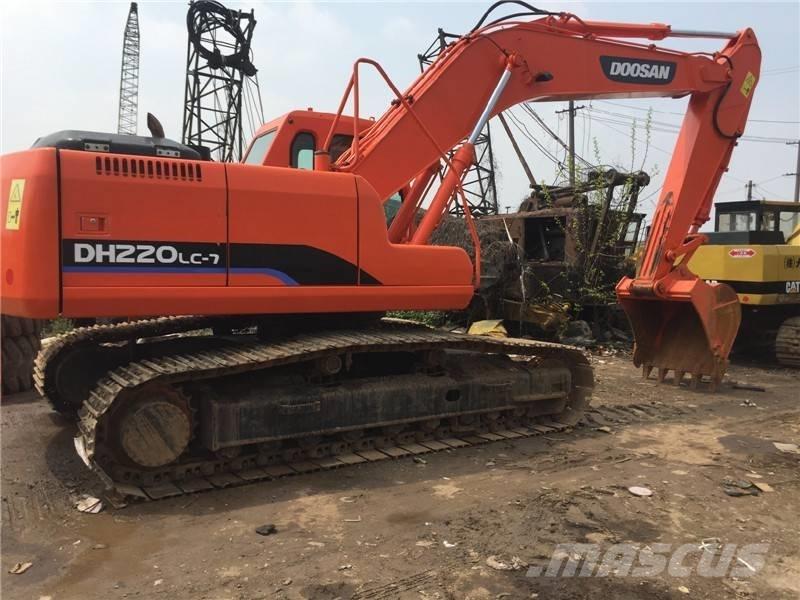 Doosan dh220lc-7 Гусеничные экскаваторы