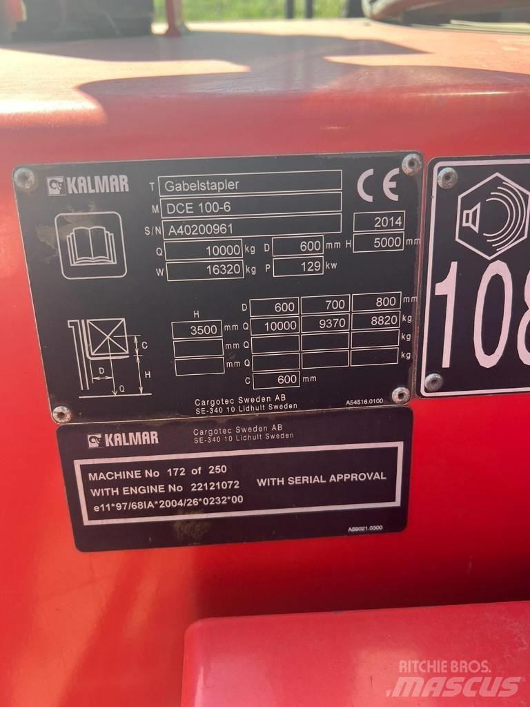 Kalmar DCE100-6 Дизельные погрузчики