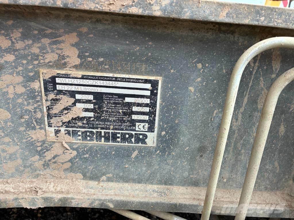 Liebherr LH 22 M Перегружатели металлолома/промышленные погрузчики