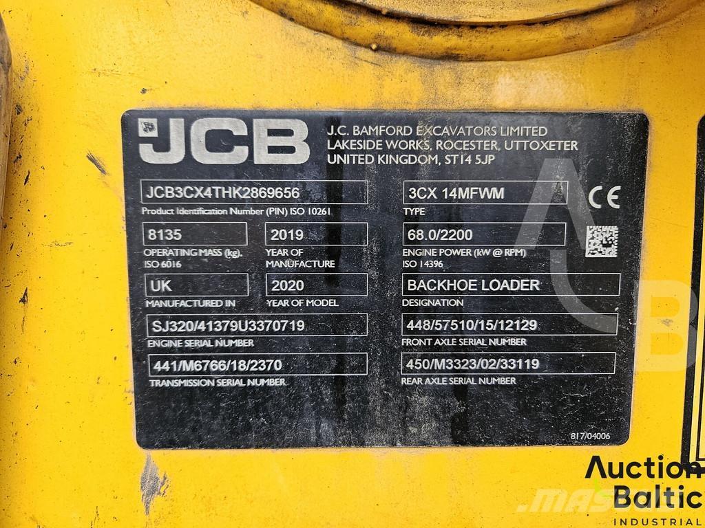 JCB 3 CX Экскаваторы-погрузчики