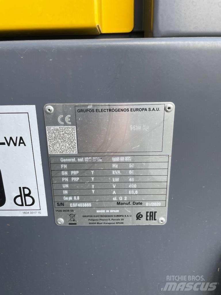 Atlas Copco QAS 60 Строительная техника - Другие