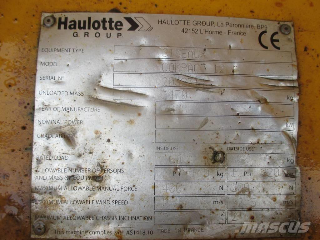 Haulotte Compact 12 Ножничные подъемники
