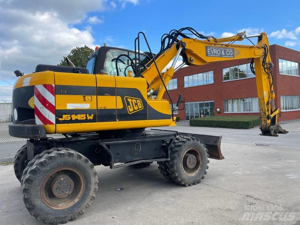 JCB JS 145 W Колёсные экскаваторы