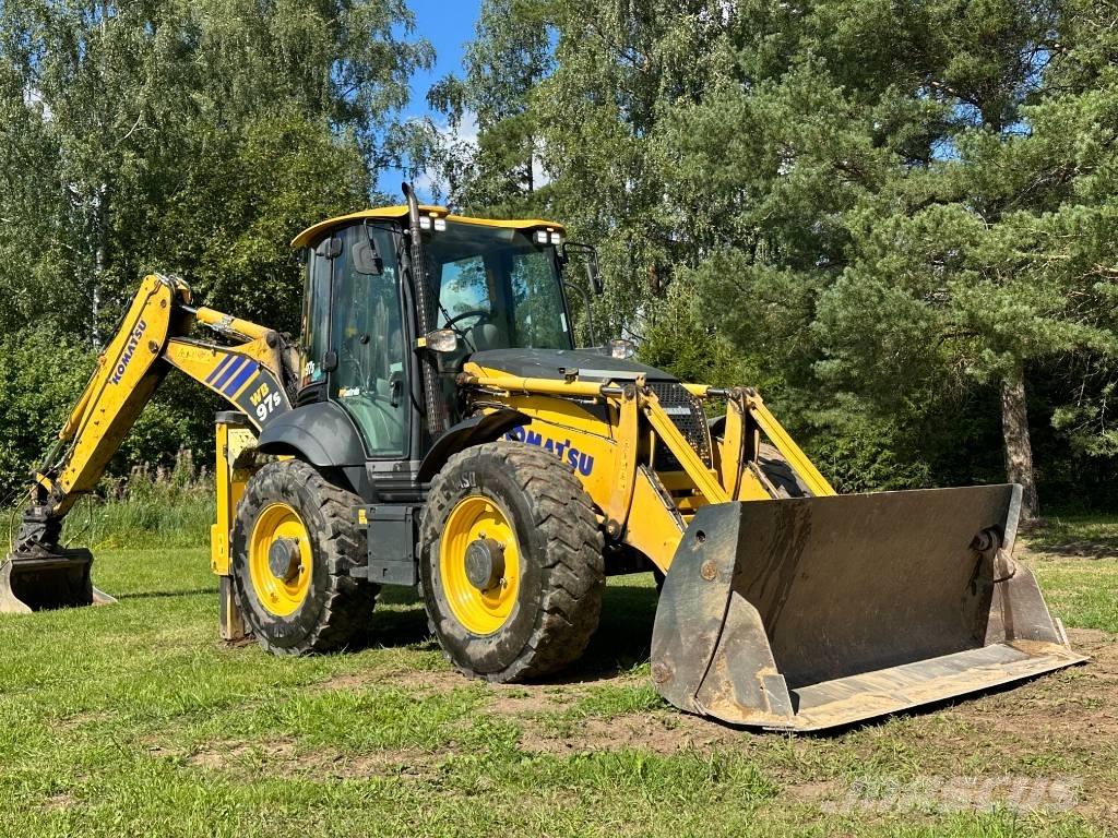 Komatsu WB 97 S-8 Экскаваторы-погрузчики