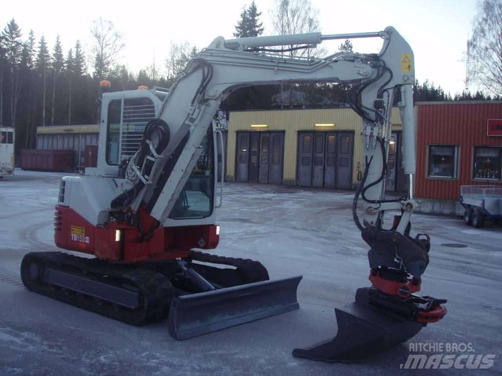 Takeuchi TB153FR Мини-экскаваторы