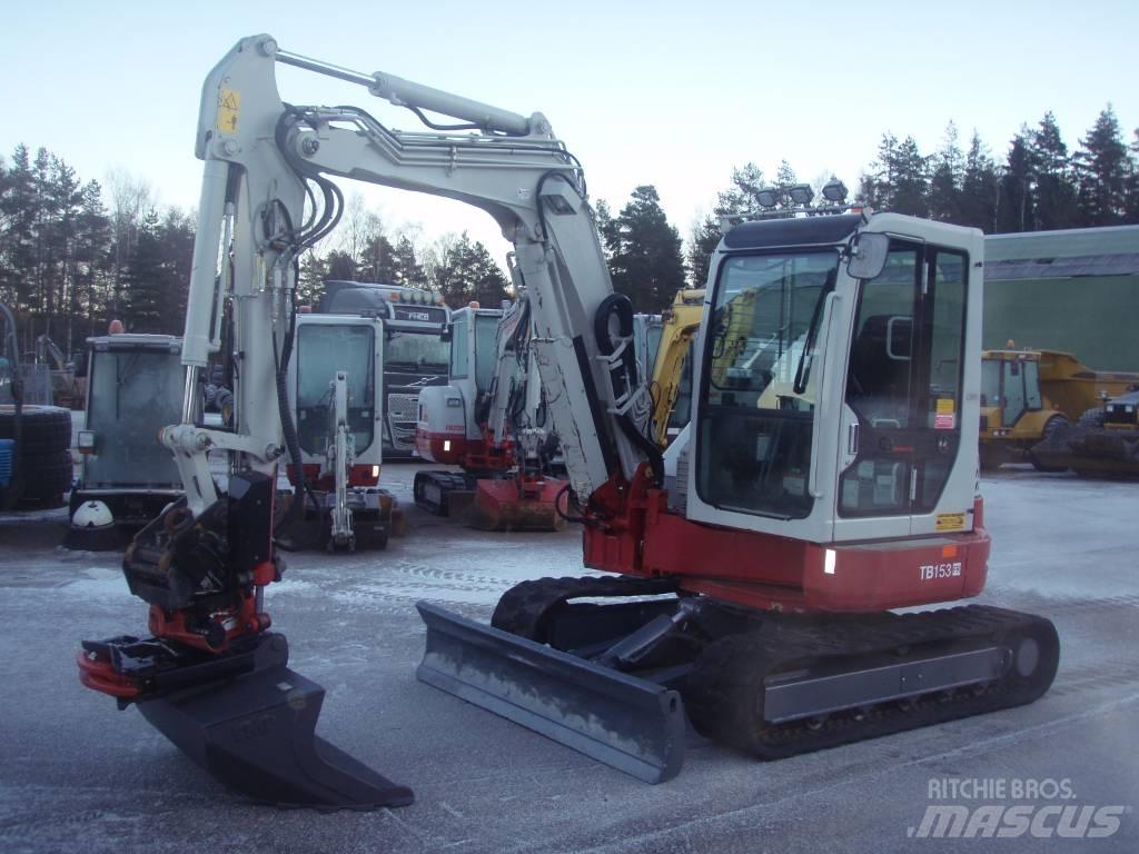 Takeuchi TB153FR Мини-экскаваторы