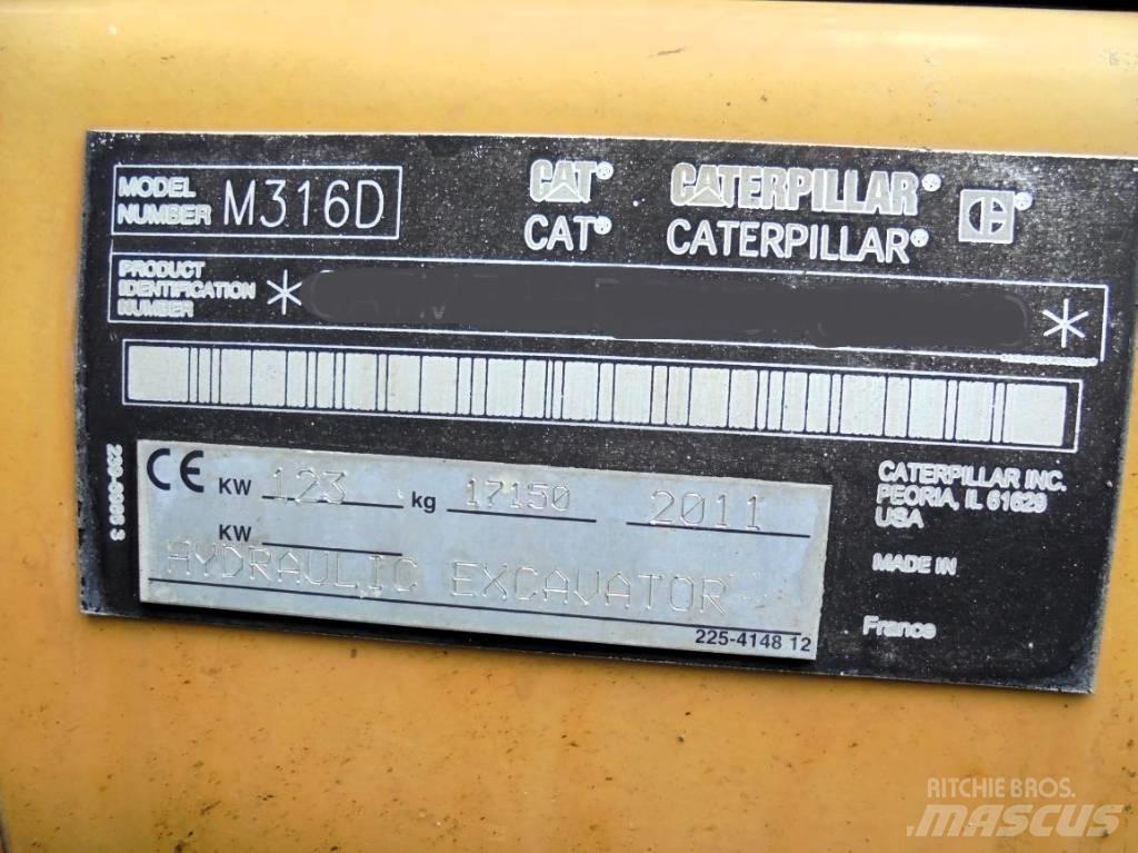 CAT M 316 D Колёсные экскаваторы