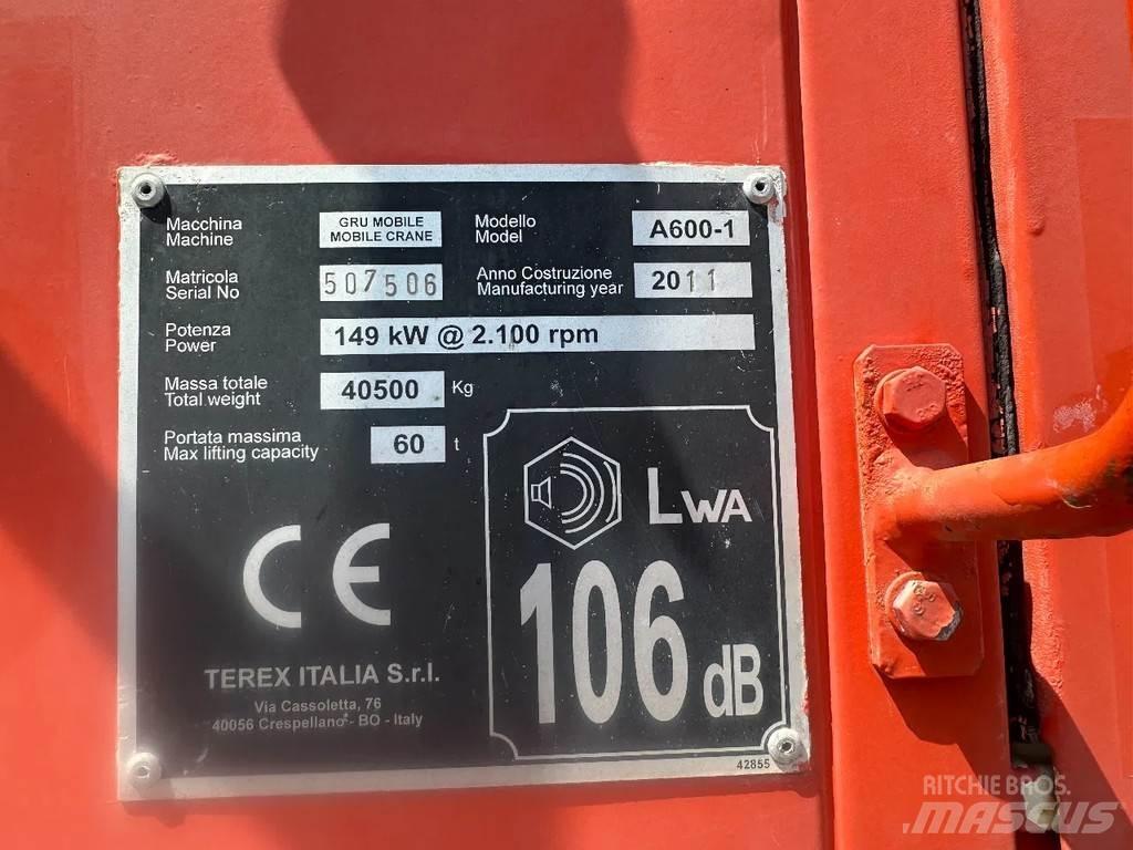 Terex A600 Автокраны вездеходы