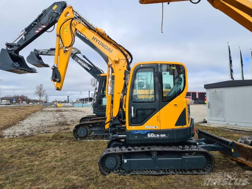 Hyundai R60CR-9A Мини-экскаваторы