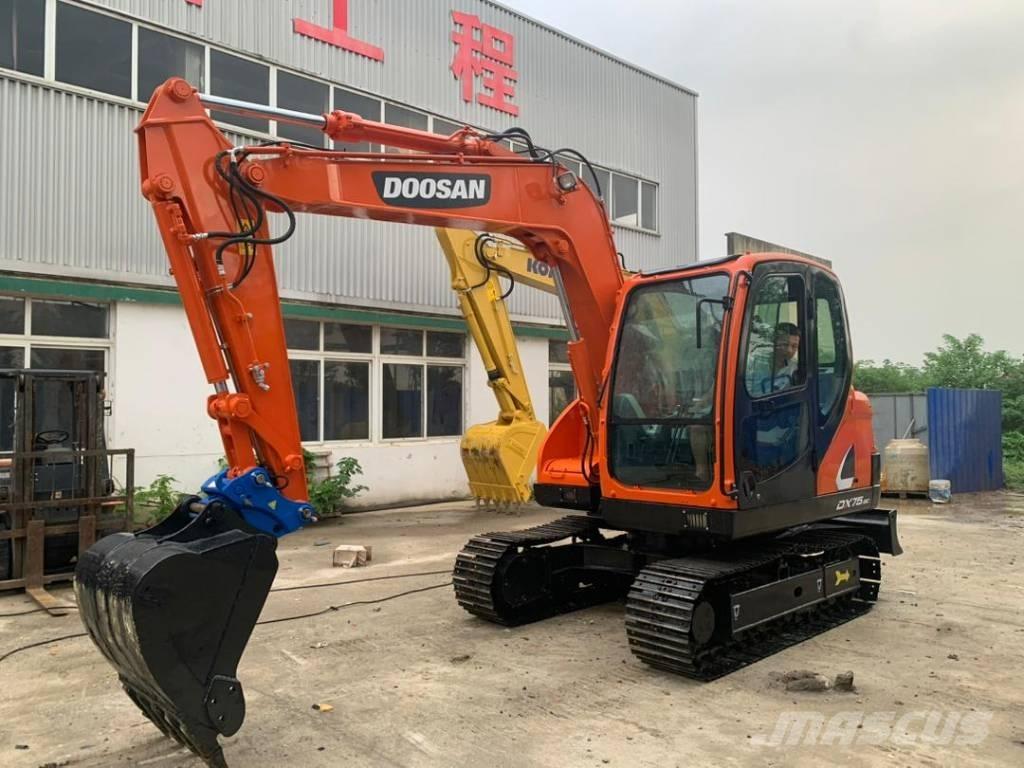 Doosan DX 75-9 C Малые экскаваторы 7т-12т