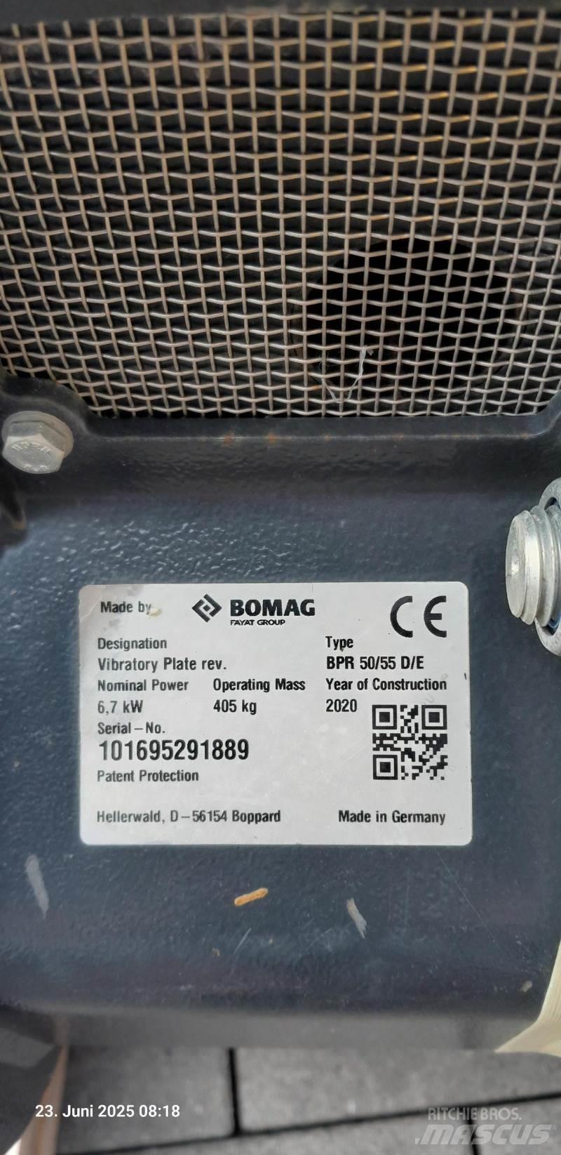 Bomag BPR 50/55 DE Виброплиты и вибротрамбовки