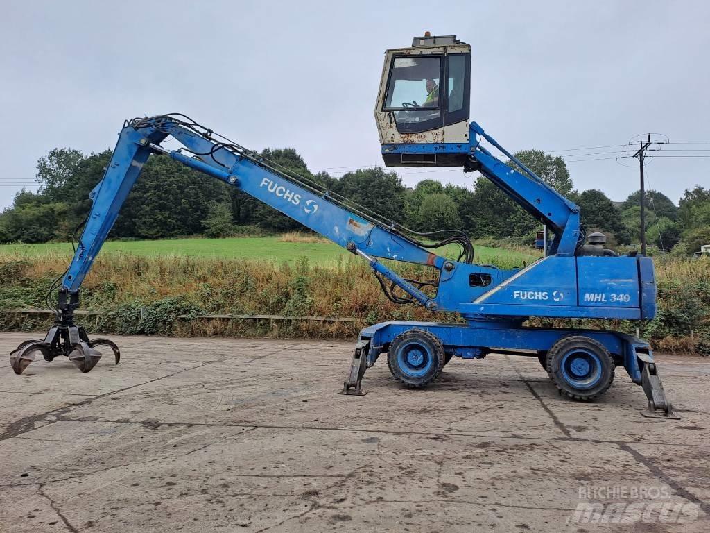 Fuchs MHL 340 Перегружатели металлолома/промышленные погрузчики