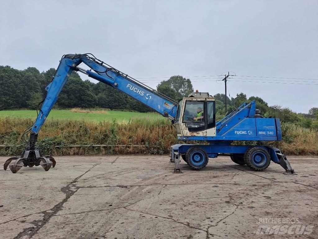 Fuchs MHL 340 Перегружатели металлолома/промышленные погрузчики