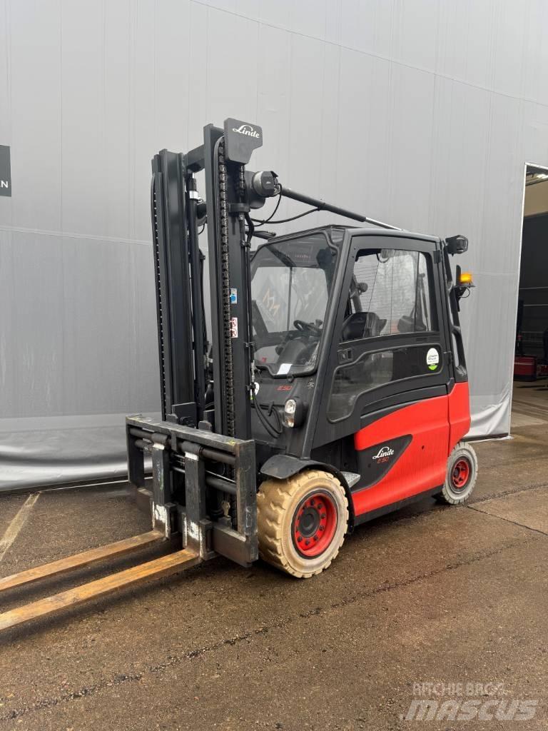 Linde E50HL-01 Электропогрузчики