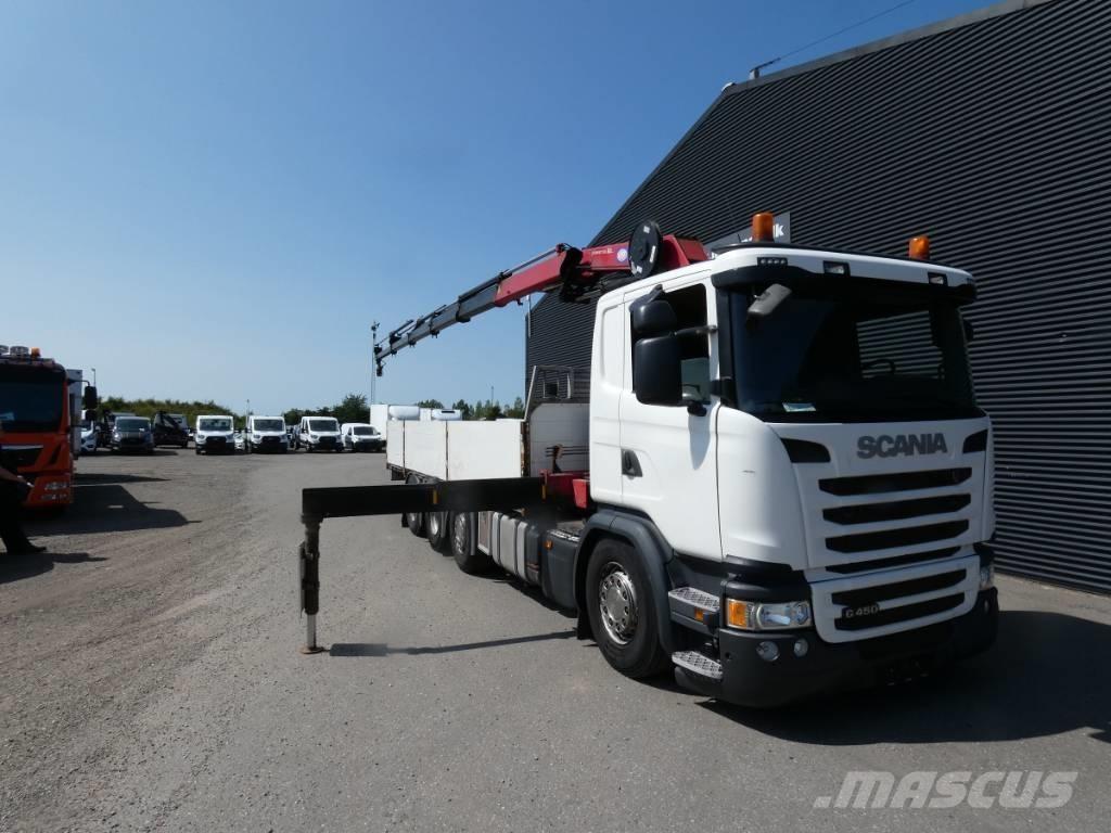 Scania G 450 Автомобильные краны