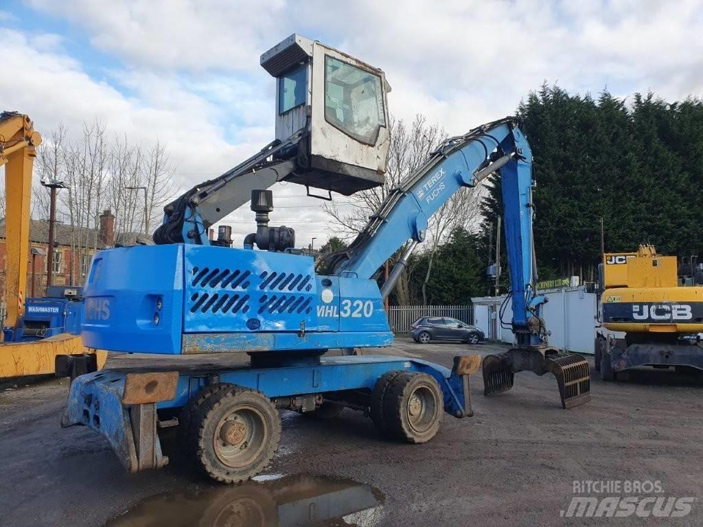 Fuchs MHL 320 Перегружатели металлолома/промышленные погрузчики