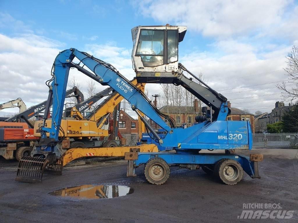 Fuchs MHL 320 Перегружатели металлолома/промышленные погрузчики