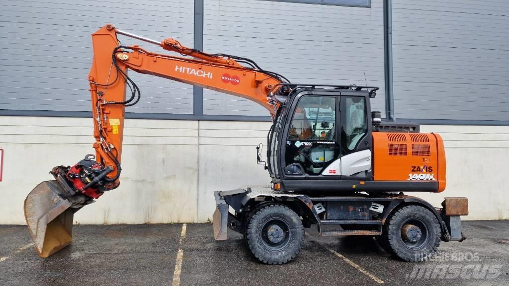 Hitachi ZX140W-6 Колёсные экскаваторы
