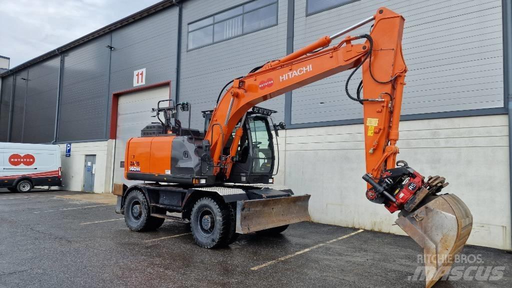 Hitachi ZX140W-6 Колёсные экскаваторы