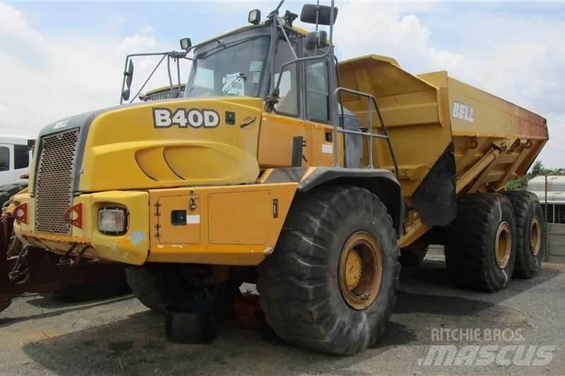 Bell B40D Шарнирно-сочленённые самосвалы