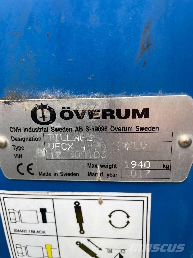Överum VFCX4975 Оборотные плуги