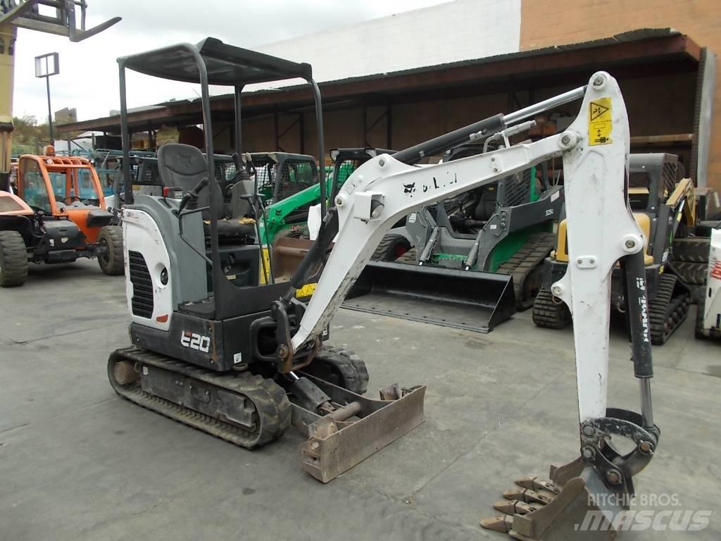 Bobcat E20 Мини-экскаваторы