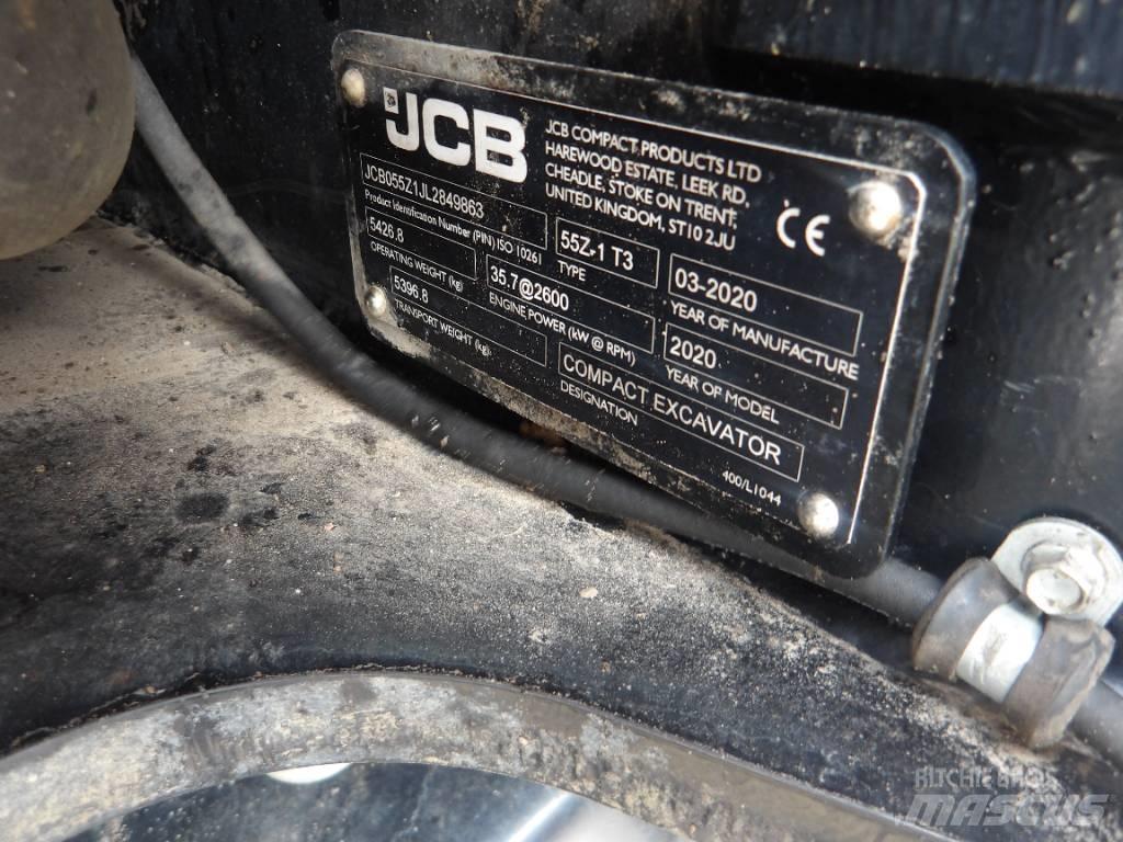 JCB 55Z-1 Мини-экскаваторы