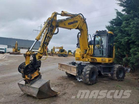 Komatsu PW138MR-11 Колёсные экскаваторы