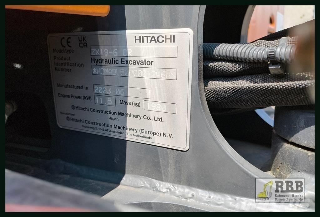Hitachi ZX 19-6 CR Мини-экскаваторы