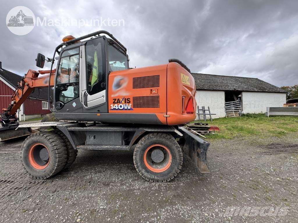 Hitachi ZX 140 W-3 Колёсные экскаваторы