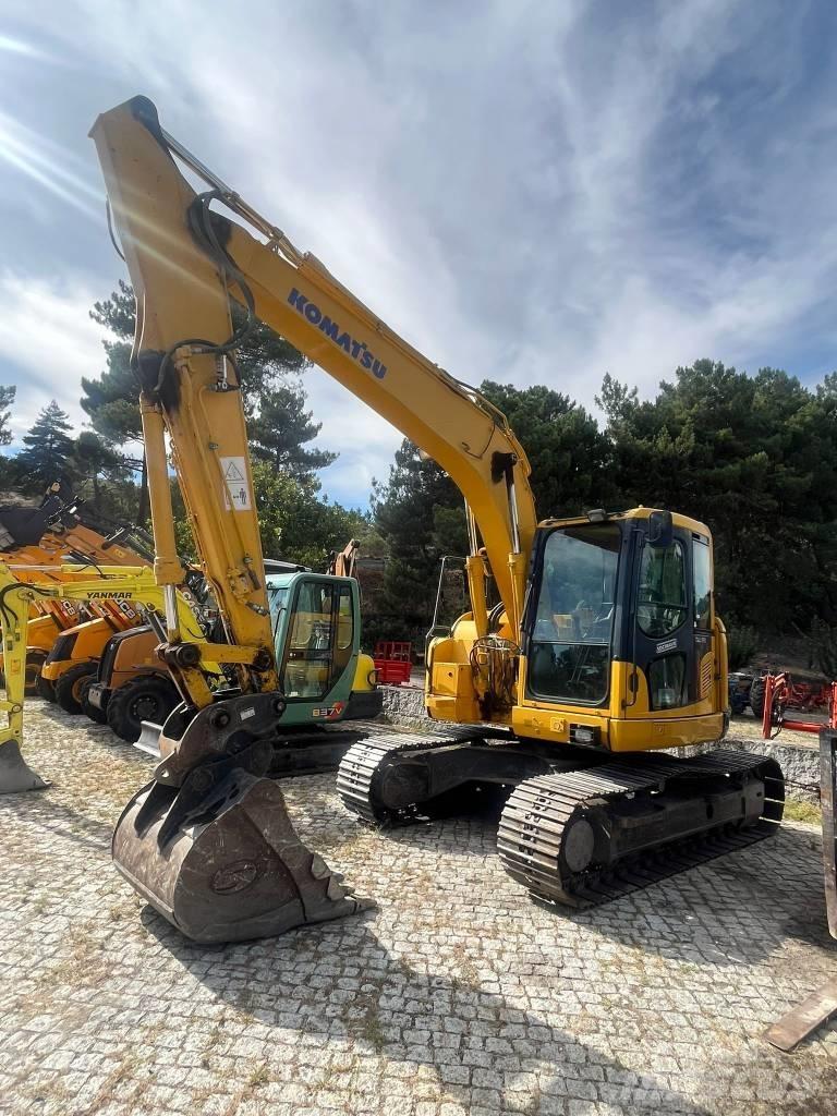 Komatsu PC 138 US-8 Малые экскаваторы 7т-12т